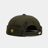 Smiley Face Cap Embroidered Hat