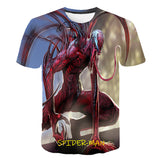 Marvel T Shirt Summer T-shirt Printed T-shirt Short Sleeve