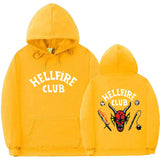 Stranger Things Hellfire Club Hoodie Hooded Sweatshirt Leisure Sports Sweater