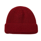 Toboggan Hat Casual Warm Knitting Thread Hat Autumn and Winter Woolen Hat Hip Hop