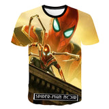 Marvel T Shirt Summer T-shirt Printed T-shirt Short Sleeve