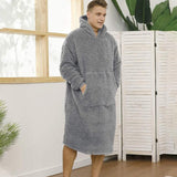 Hoodies Blankets Large Pocket Hoodie Lambswool Sherpa Blanket