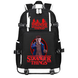 Stranger Things Backpack Student Schoolbag Men's and Women's Casual Travel Backpack