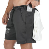 Men Sports Flex Shorts Summer Exercise Shorts