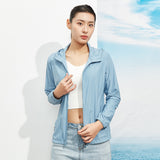 Sun Resistant Clothes Outdoor Ice Silk Cool Feeling High Elastic Skin Windbreaker Couple Style