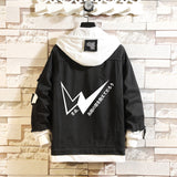 Comic Denim Jacket Anime Knight Coat Jacket Men and Women