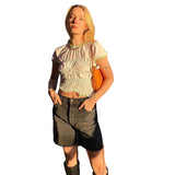 Music Festivals Rave Outfits Girls Tops Summer Women's Short Sleeve Sexy T-shirt
