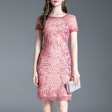 Daisy Buchanan Dress Summer Banquet Dress plus Size Sheath Dress Short Sleeve