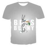 Bugs Bunny Shirt Men And Women Short-Sleeved Casual T-Shirt