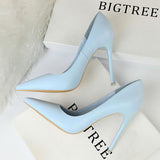 Nude Heels for Wedding High Heels Spring Girl Black Work Shoes
