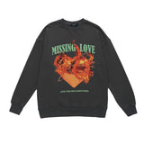 Mens Fall Outfits Sweater Men and Women Hiphop High Street Couple Retro Portrait