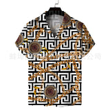 Men Beach T Shirts Spring Men's Short Sleeve