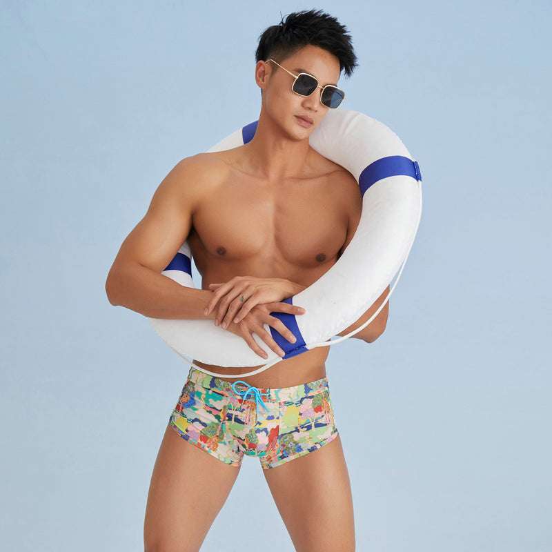Men Swim Trunks Summer Men's Swimming Trunks