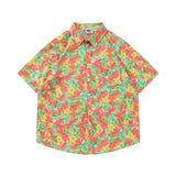 Men Beach T Shirts Retro Loose Beach