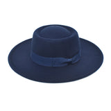 Mens Kentucky Derby Hats Woolen Hat Big Brim Jazz Warm Sun Hat