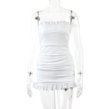 Hot Women In Tight Dresses Women'S Pleated Dress Summer Sexy