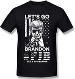Let'S Go Brandon T Shirt Printed Casual Short-Sleeved T-Shirt Men'S Top Half Sleeve