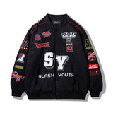 Alaska Varsity Jacket Vintage Embroidered Jacket for Men