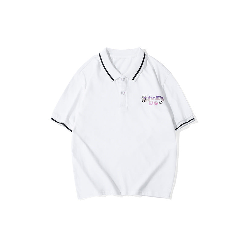 Children T Shrits Summer Boys Short Sleeve Polot Shirt