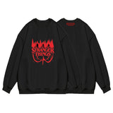 Stranger Things Hellfire Club Coat Peripheral Sweatshirt Stranger Things round-Neck Pullover