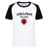 Stranger Things Hellfire Club T Shirt T-Shirt Printed Men'S Short Sleeve