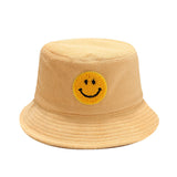 Smiley Face Cap Bucket Hat Sun Hat