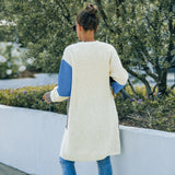 Women's Fall Outfits Sweater Women's Mid-Length Autumn and Winter Knitwear Cardigan Coat
