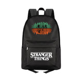 Stranger Things Backpack Large Capacity Fashion Canvas Backpack Student Schoolbag