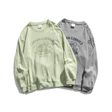 Preppy Aesthetic Sweatshirt round Neck Pullover Loose Men's Spring