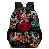Stranger Things Backpack Primary School Student Cartoon Backpack Children Kindergarten Backpack