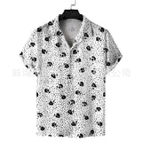 Men Beach T Shirts Spring Men's Short Sleeve Casual Shirt