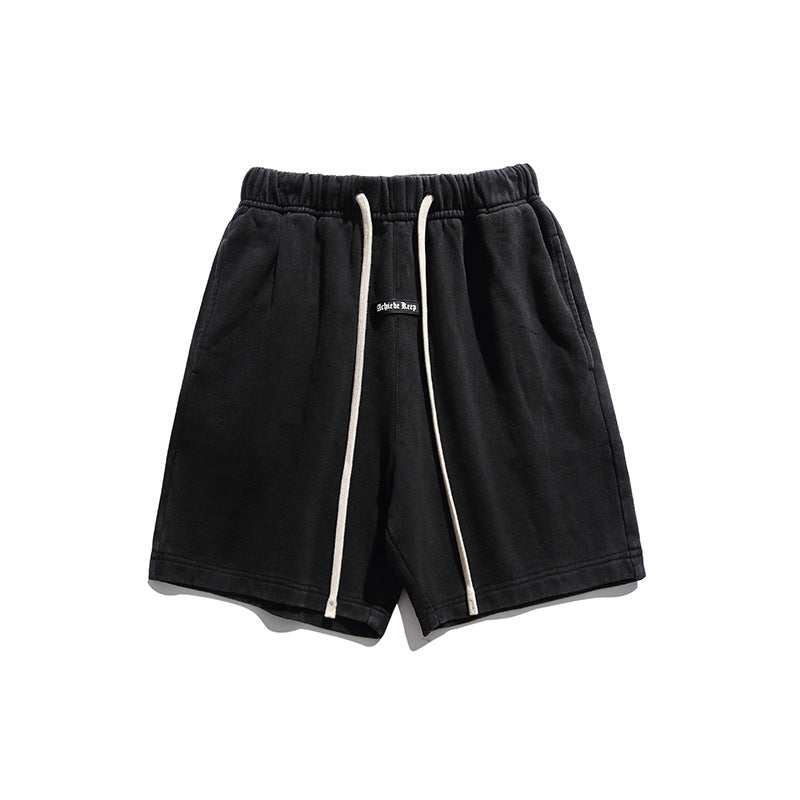 Men Shorts Summer Casual Pants Loose Retro Shorts Men