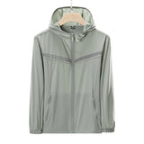 Sun Resistant Clothes Summer and Autumn Sports Wind Shield Coat Outdoor Ice Silk Clothes plus Size