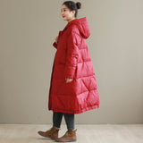 Women Winter Coats Puffer Jacket Down Coat Hooded Down Jacket Female White Duck Down Warm Winter Coat