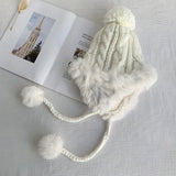 Women Winter Hats Knitted Hat Women's Autumn and Winter Wool Hat Warm Hat