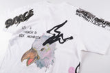 Cpfm T Shirt Flame Print Men's and Women's round Neck Short Sleeve T-shirt