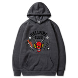 Stranger Things Hellfire Club Hoodie Stranger Things Season 4 Hooded Sweater