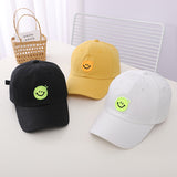 Smiley Face Cap Children's Baseball Cap Summer Sun Hat
