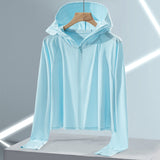 Sun Resistant Clothes Ice Silk Sun Protection Clothing Female UV Protection