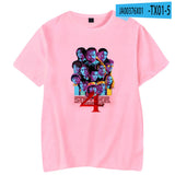 Hellfire Club Shirt Stranger Things Loose round Neck Short Sleeve T-shirt