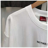 Rrr123 T Shirt Witness Printed Vintage Cotton T-shirt
