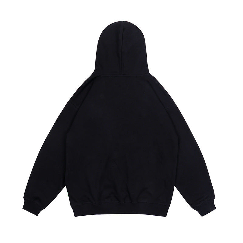 Mens Fall Outfits Loose Street Hip Hop Hooded Sweater for Men and Women