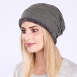 Women Winter Hats Men's and Women's Hats Sleeve Cap Autumn and Winter Knitting Earmuffs Hat
