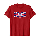 Inspired By Queen 'S Platinum Jubilee 2022 Elizabeth 70 Years T-shirt Printed Round Neck Short Sleeve