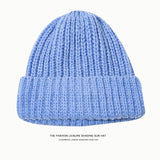 Toboggan Hat Loose Woolen Cap Children Autumn Winter Warm