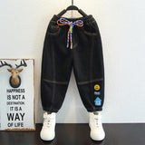 Toddler Boys Pants Boys' Spring and Autumn Jeans Casual