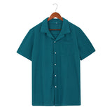 Men Hawaii Shirts Men's Summer Shirt Top