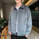 Corduroy Varsity Jacket Corduroy Coat Men's Spring and Autumn Jacket Casual Student Autumn and Winter Clothes Top Clothes