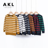 Children Boy Hoodie Spring and Autumn Boy's Hoody Terry Stripes