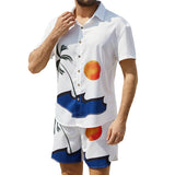 Men Hawaii Shirts Hawaiian Short Sleeve Shirt